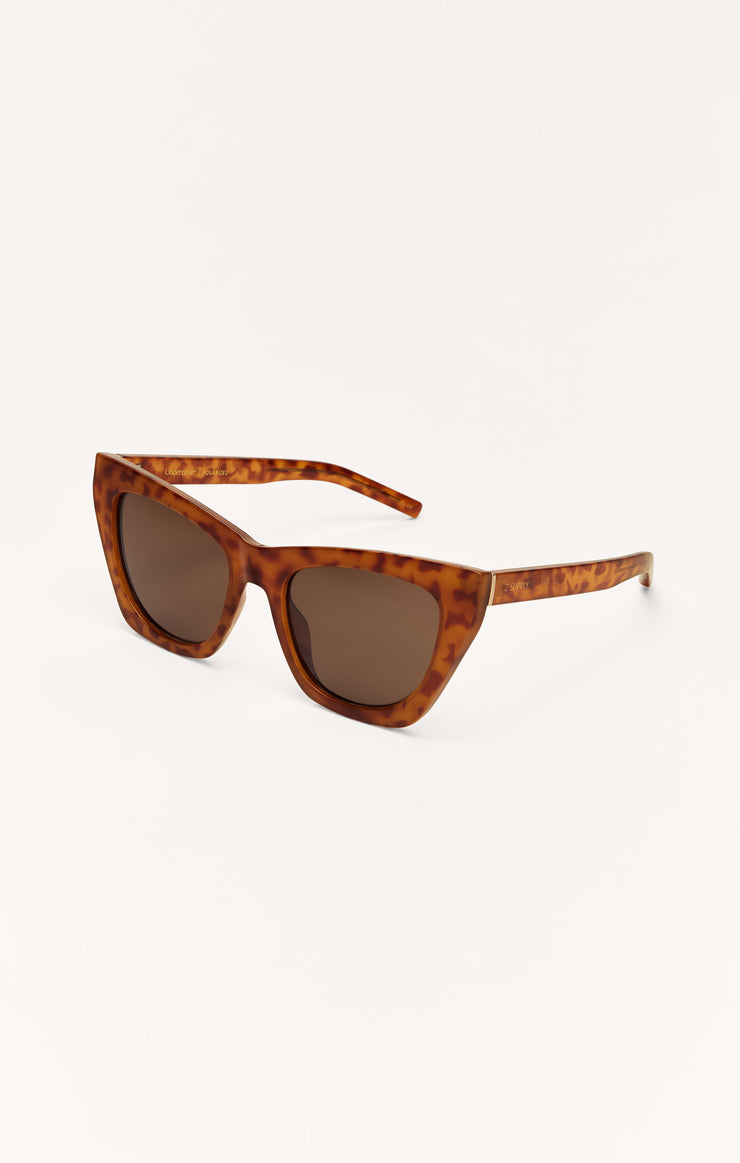 Accessories - Sunglasses Undercover Polarized Sunglasses Brown Tortoise - Brown