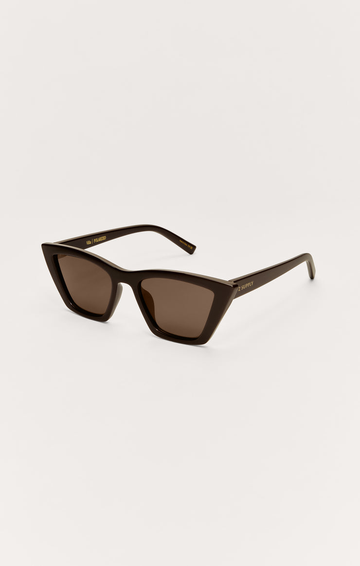 Accessories - Sunglasses Villa Polarized Sunglasses Cocoa - Brown Polarized