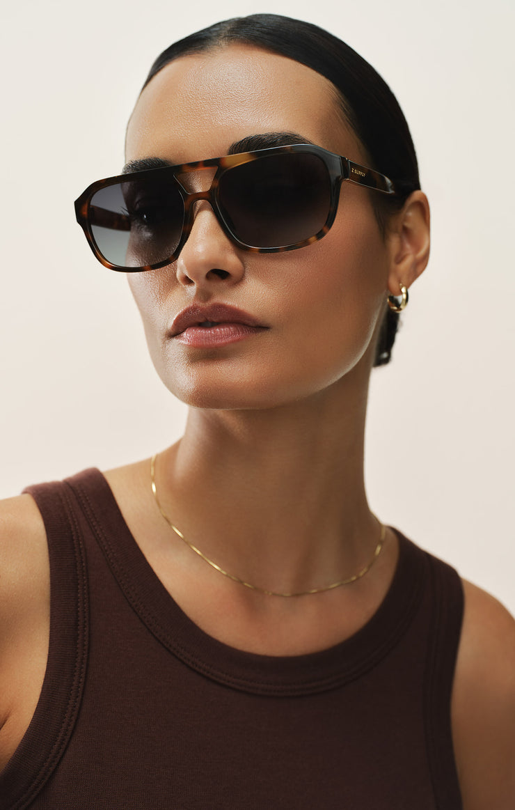 Accessories - Sunglasses After Hour Polarized Sunglasses Dark Tort - Gradient
