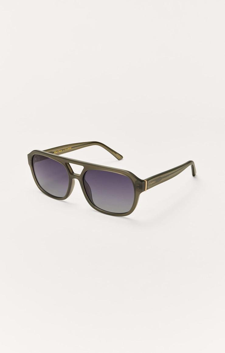 Accessories - Sunglasses After Hour Polarized Sunglasses Olive - Gradient Polarized