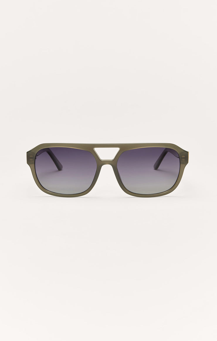 Accessories - Sunglasses After Hour Polarized Sunglasses Olive - Gradient Polarized