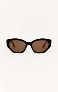 Accessories - SunglassesMirage Polarized Sunglasses Polished Black - Brown