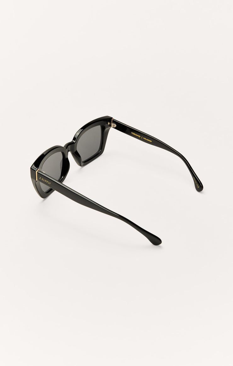 Accessories - Sunglasses Hideaway Polarized Sunglasses Polished Black - Grey