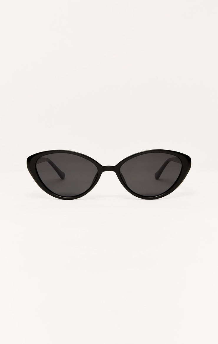 Accessories - Sunglasses Nouveau Polarized Sunglasses Polished Black - Grey