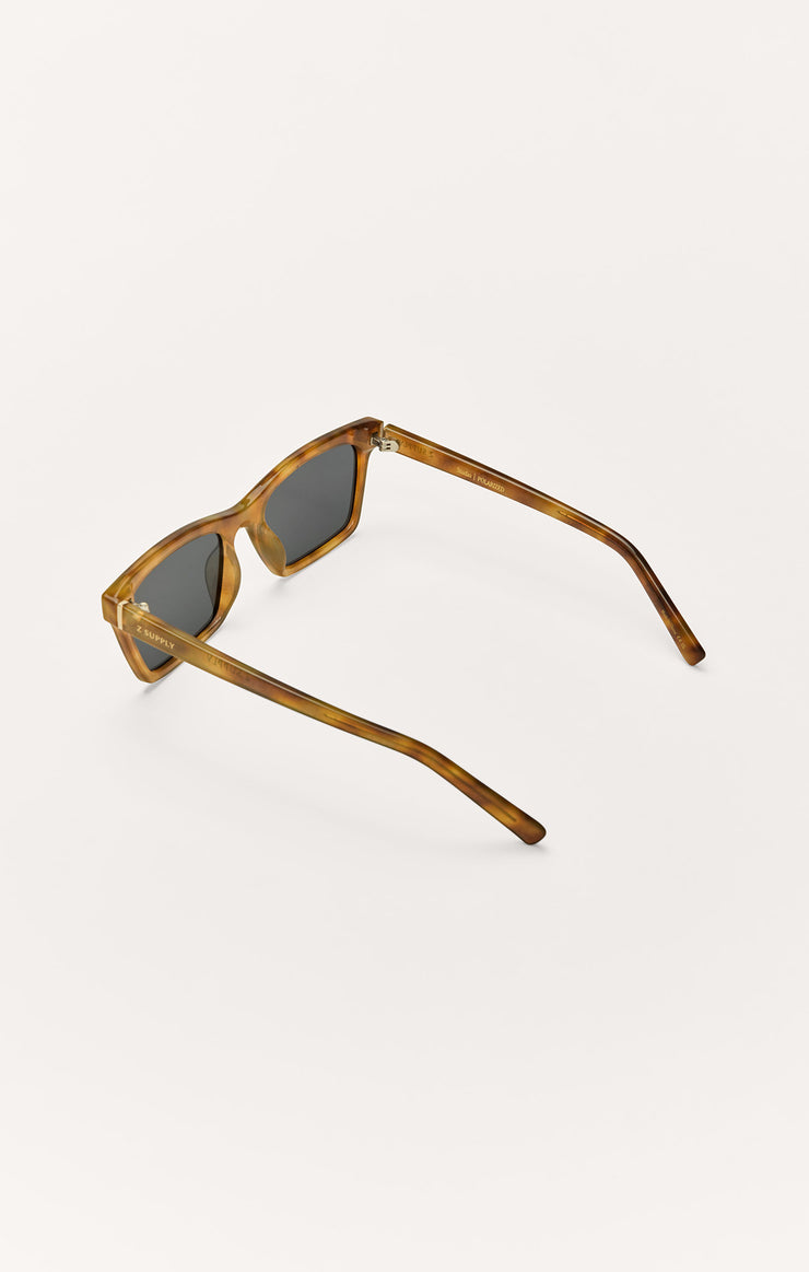 Accessories - Sunglasses Studio Polarized Sunglasses Brown Tortoise - Grey