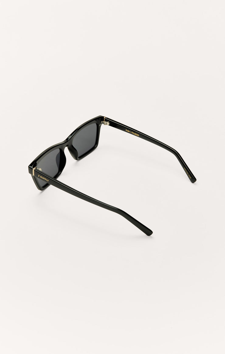 Accessories - Sunglasses Studio Polarized Sunglasses Polished Black - Grey