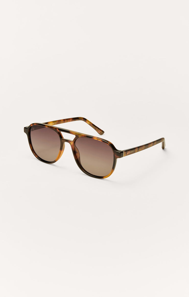 Accessories - Sunglasses Tourist Polarized Sunglasses Brown Tortoise - Gradient