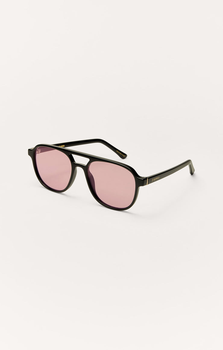 Accessories - Sunglasses Tourist Polarized Sunglasses Polished Black - Pink