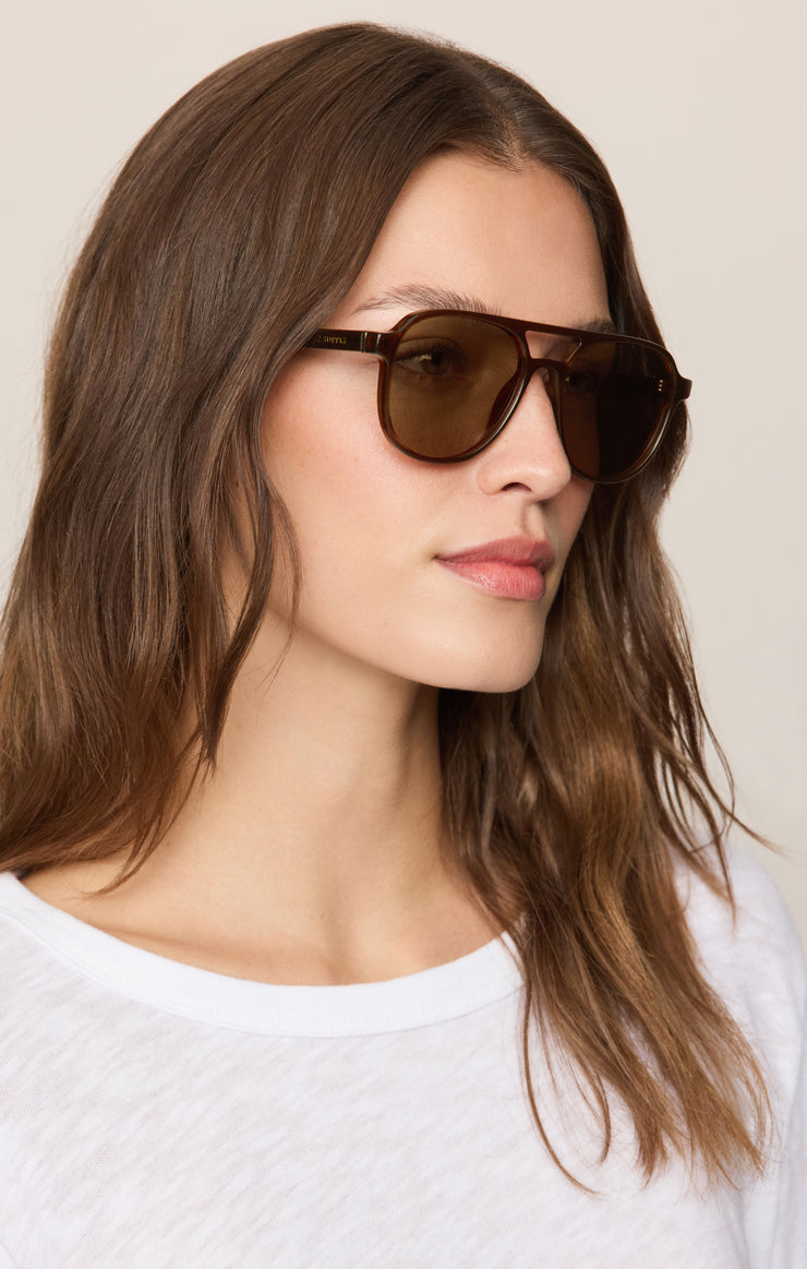 Accessories - Sunglasses Tourist Polarized Sunglasses Walnut - Sand Polarized