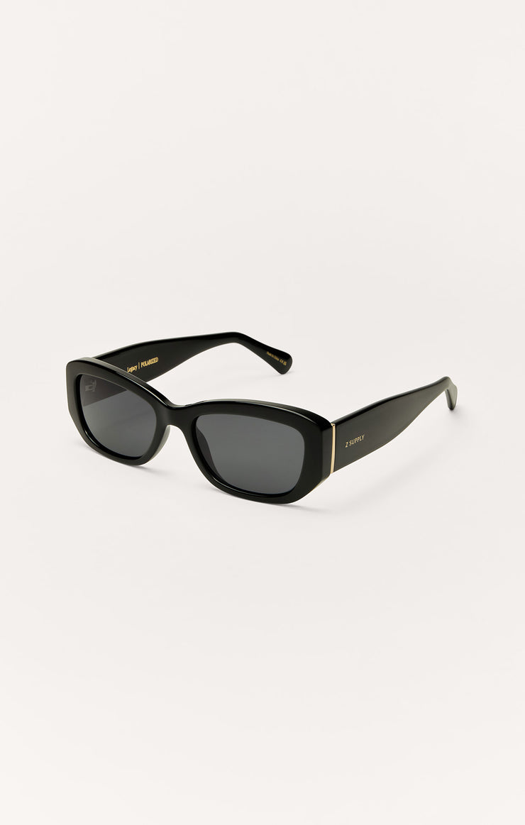 Accessories - Sunglasses Legacy Polarized Sunglasses Polished Black - Grey