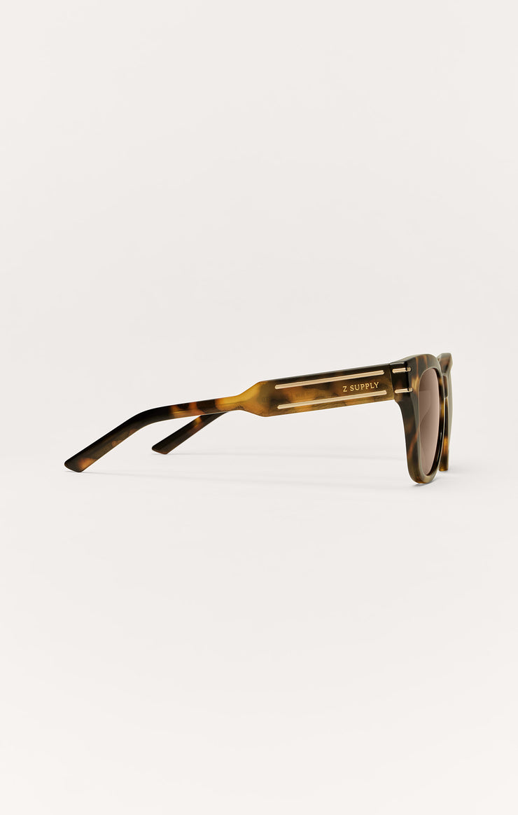 Accessories - Sunglasses Front Row Polarized Sunglasses Brown Tortoise - Brown