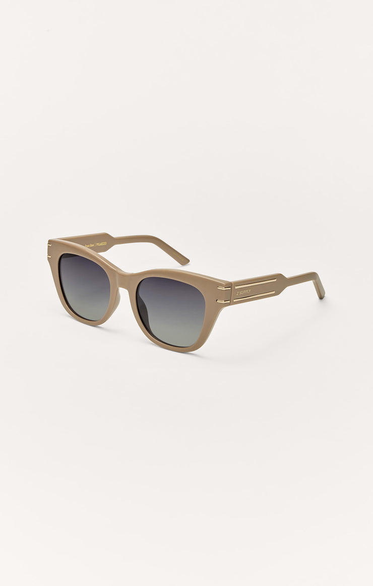 Accessories - Sunglasses Front Row Polarized Sunglasses Nude - Gradient