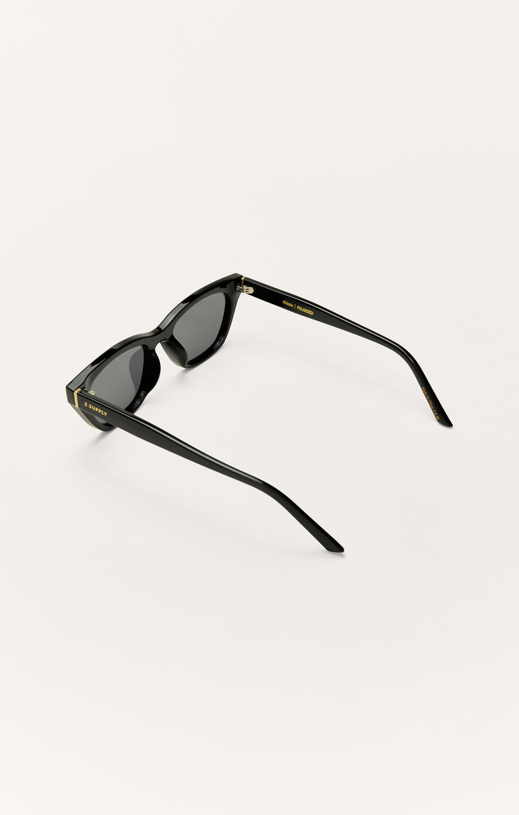 Accessories - Sunglasses Midnite Polarized Sunglasses Polished Black - Grey