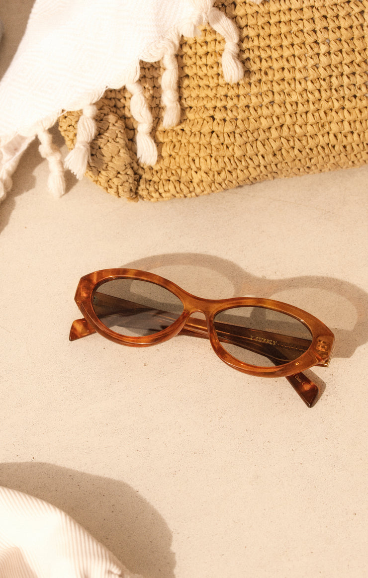 Accessories - Sunglasses Backstage Polarized Sunglasses Tort - Light Grey