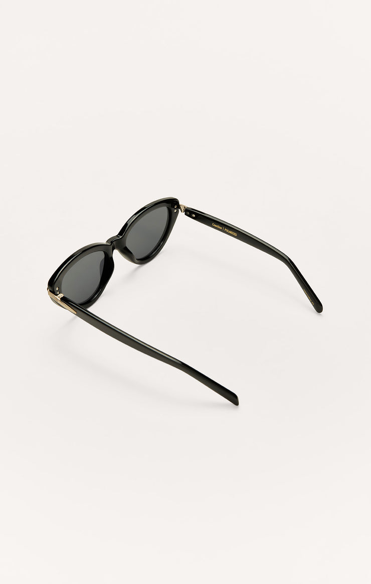 Accessories - Sunglasses Coastline Polarized Sunglasses Polished Black - Grey