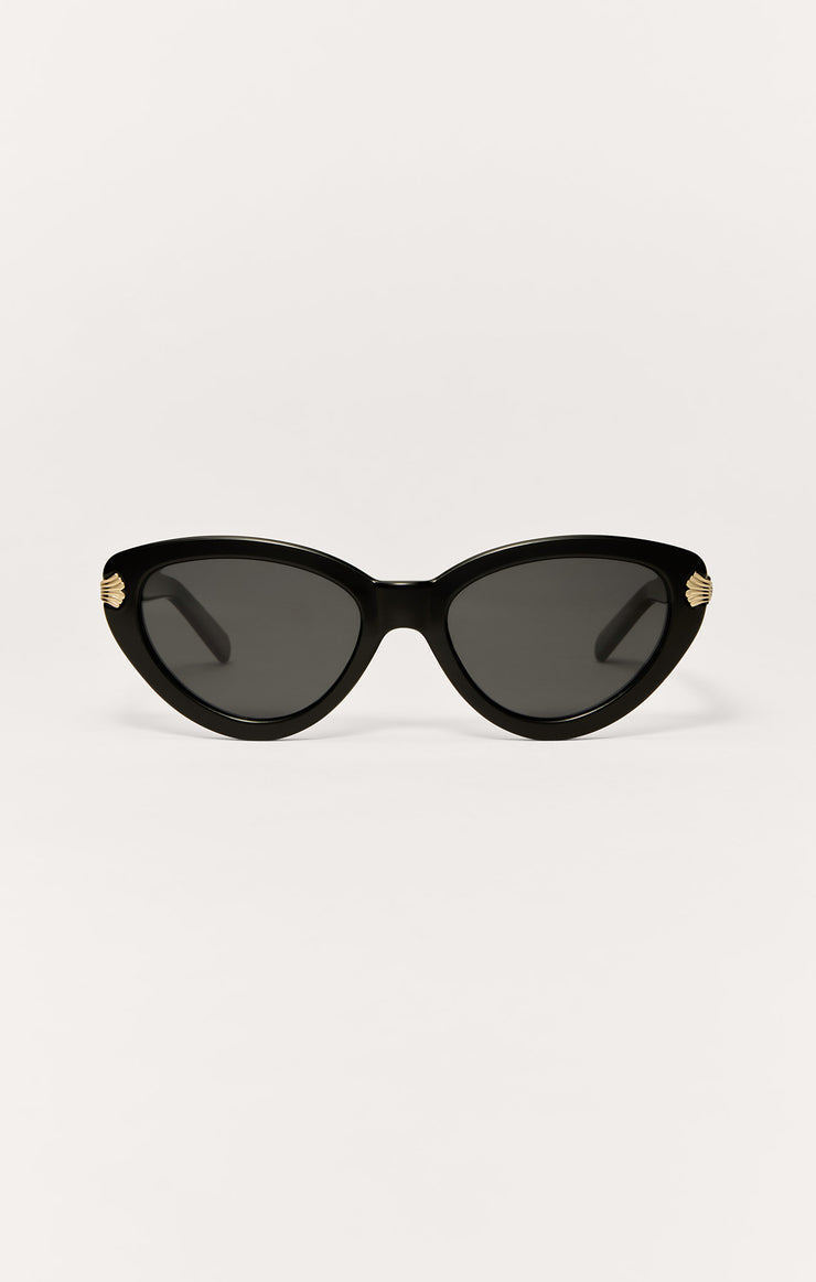 Accessories - Sunglasses Coastline Polarized Sunglasses Polished Black - Grey