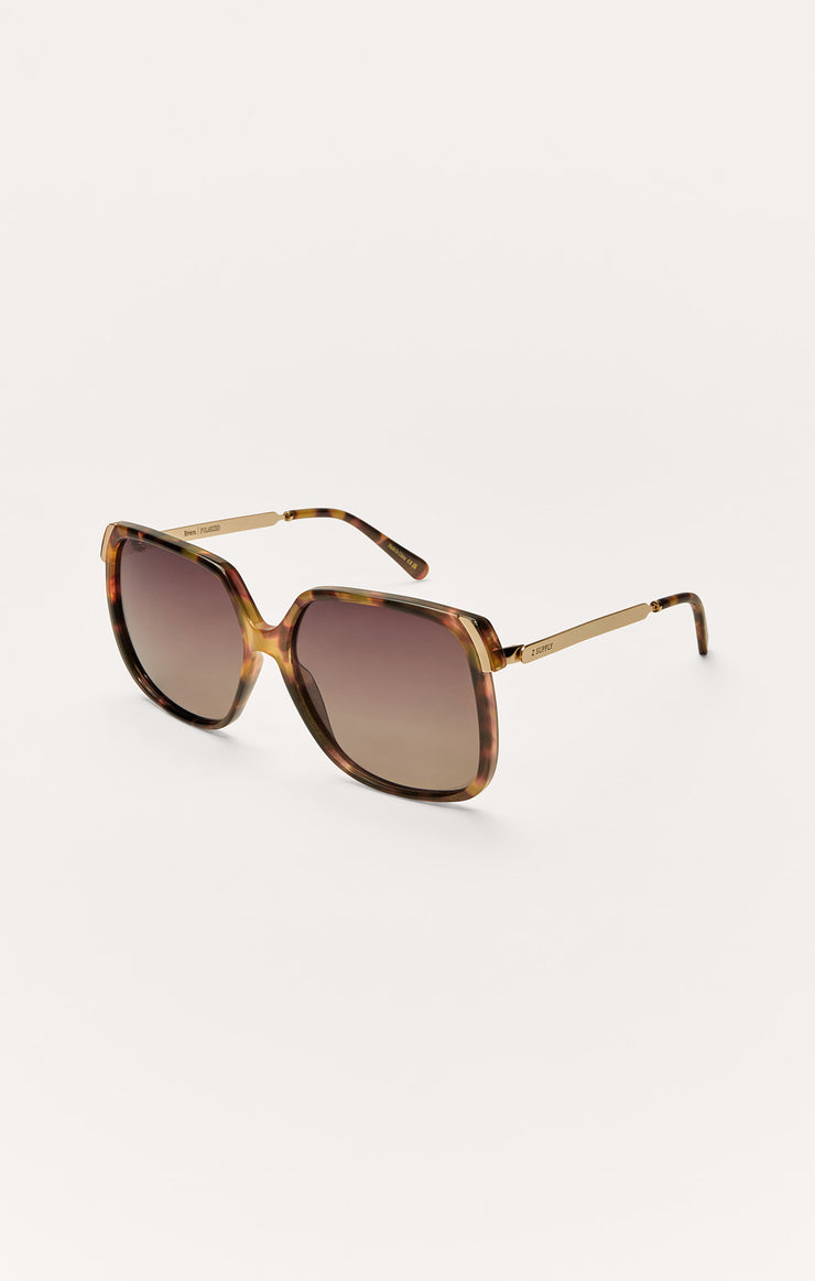 Accessories - Sunglasses Riviera Polarized Sunglasses Brown Tortoise - Gradient
