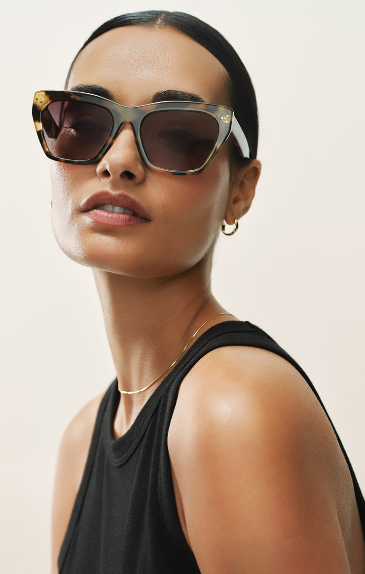 Accessories - Sunglasses Park Ave Polarized Sunglasses Brown Tortoise - Grey