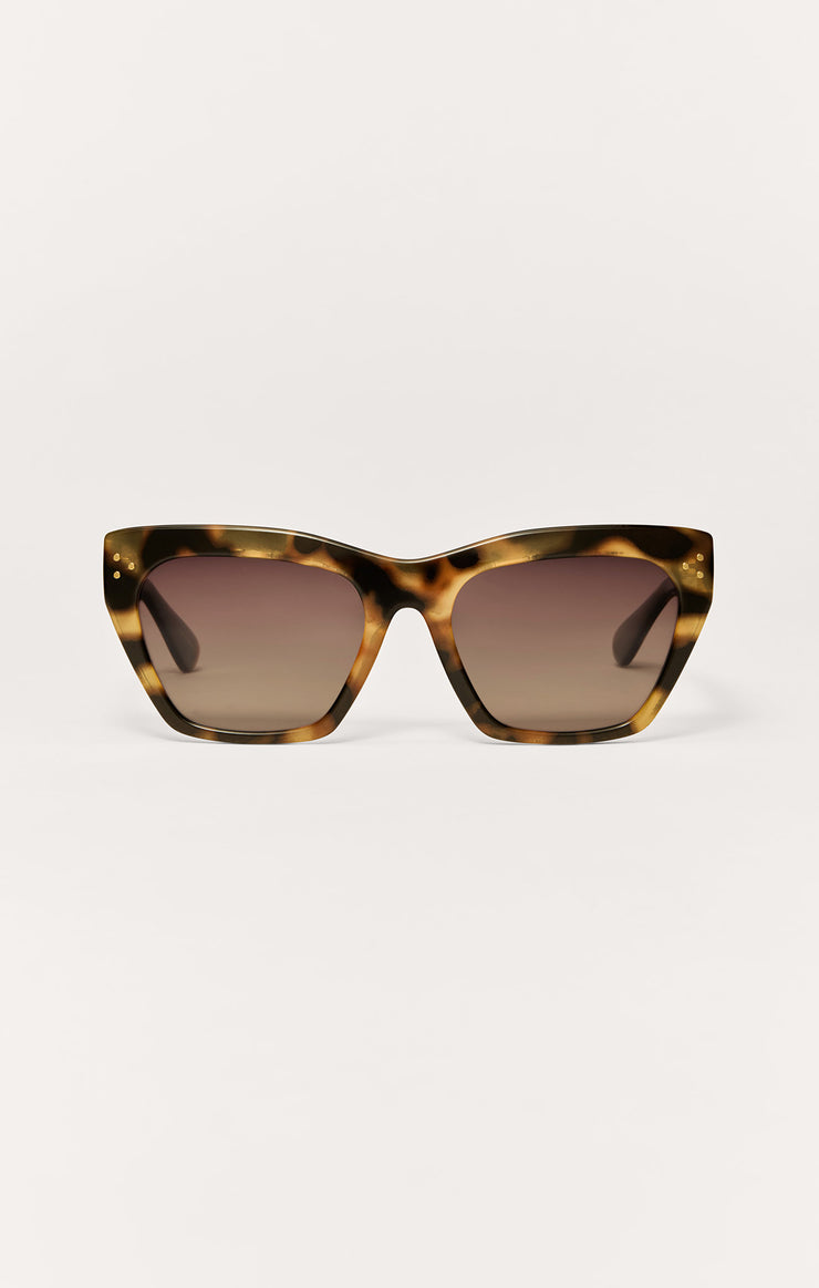 Accessories - Sunglasses Park Ave Polarized Sunglasses Brown Tortoise - Grey