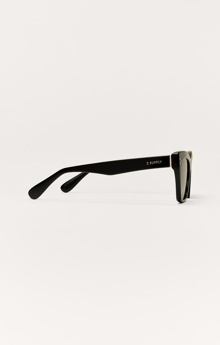 Accessories - Sunglasses Park Ave Polarized Sunglasses Polished Black - Grey