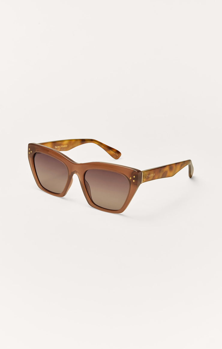 Accessories - Sunglasses Park Ave Polarized Sunglasses Taupe Tort - Gradient
