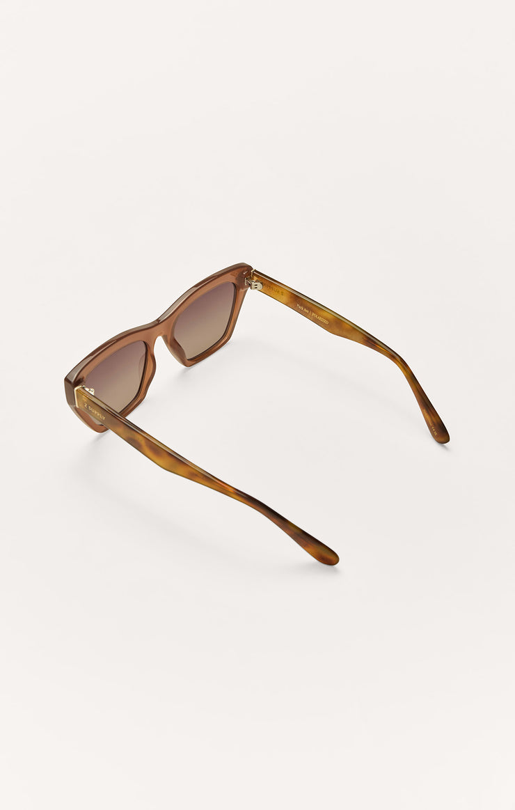 Accessories - Sunglasses Park Ave Polarized Sunglasses Taupe Tort - Gradient