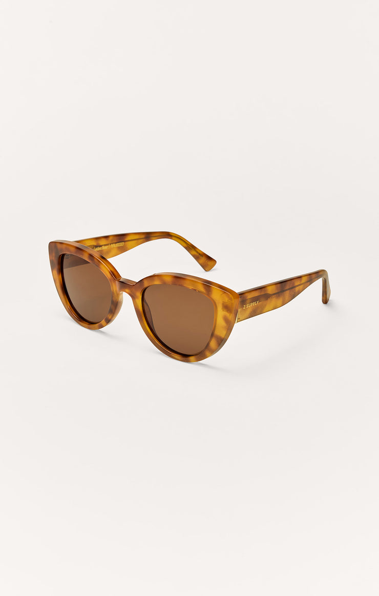 Accessories - Sunglasses Golden Hour Polarized Sunglasses Brown Tortoise - Brown