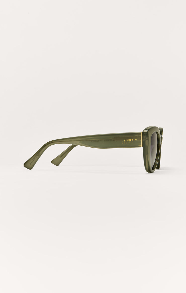 Accessories - Sunglasses Golden Hour Polarized Sunglasses Olive - Gradient