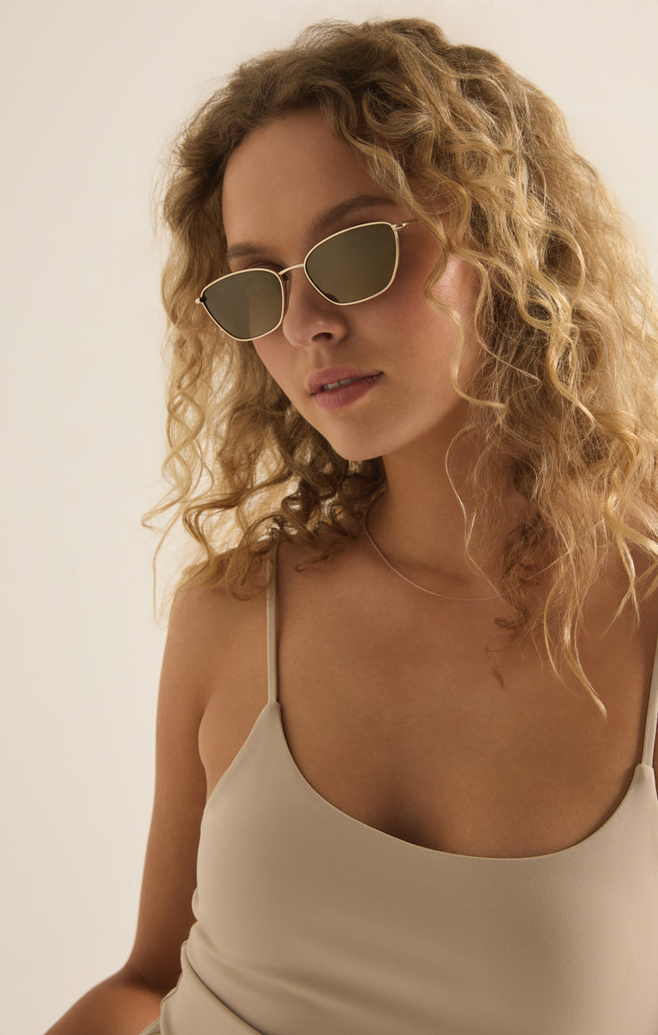 Accessories - Sunglasses Catwalk Polarized Sunglasses Gold - Bronze
