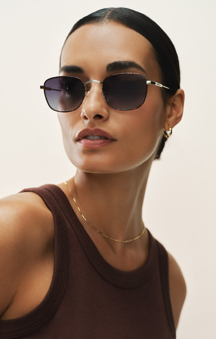 Accessories - Sunglasses Fastlane Polarized Sunglasses Tort Gold - Gradient