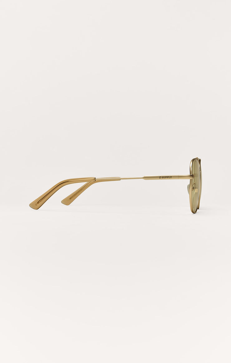 Accessories - Sunglasses Highway Polarized Sunglasses Satin Gold - Khaki