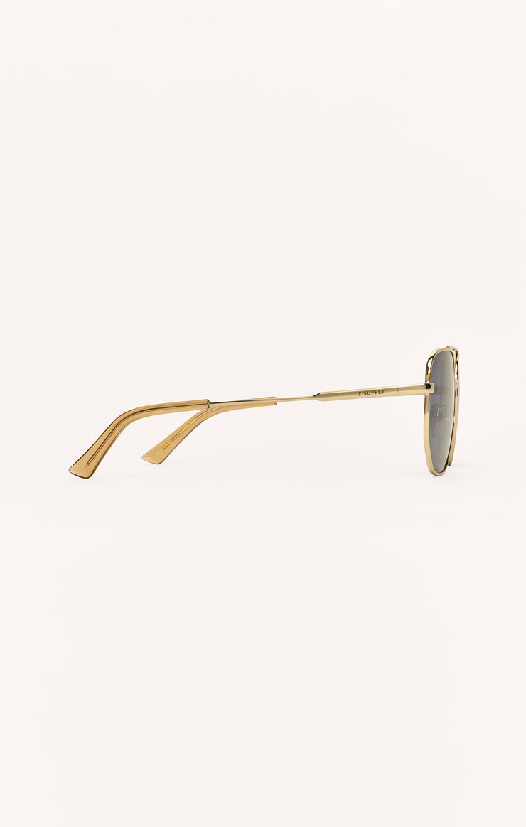 Accessories - Sunglasses Highway Polarized Sunglasses Gold - Grey