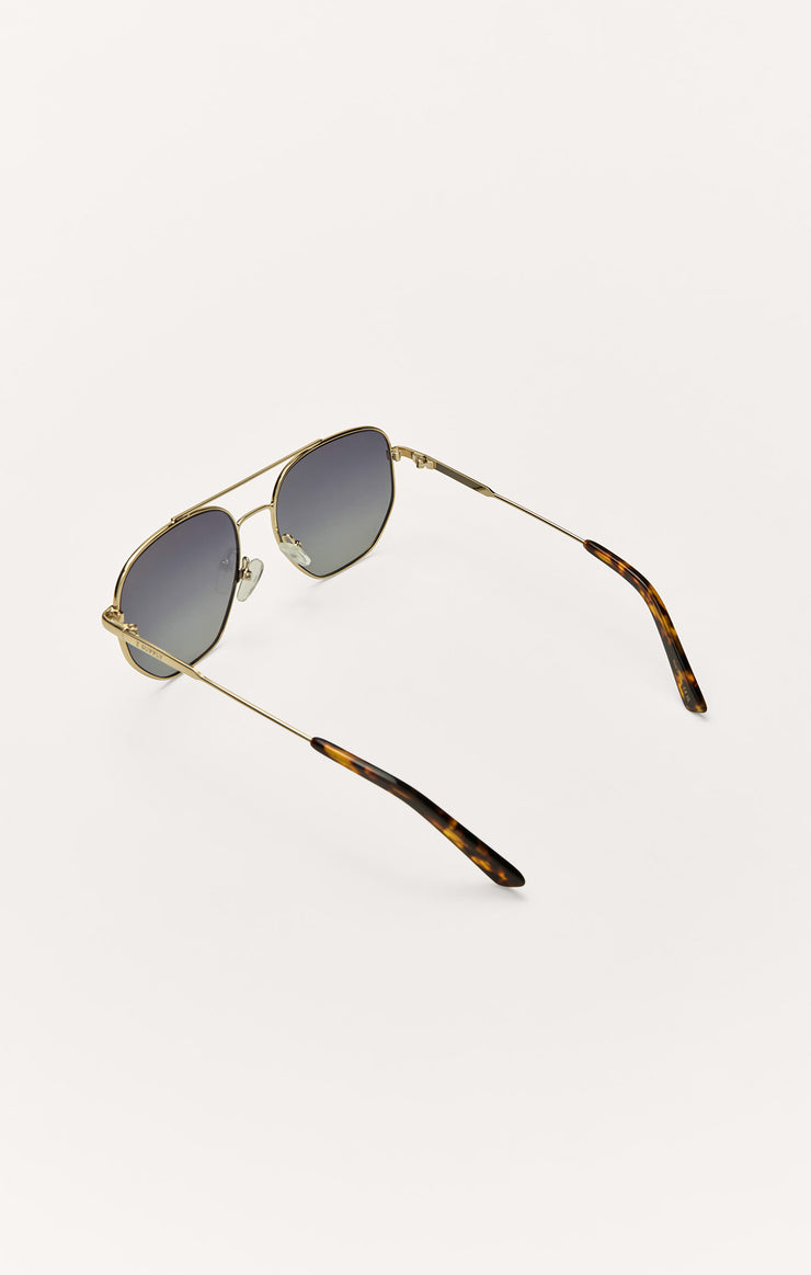 Accessories - Sunglasses Highway Polarized Sunglasses Tort Gold - Gradient