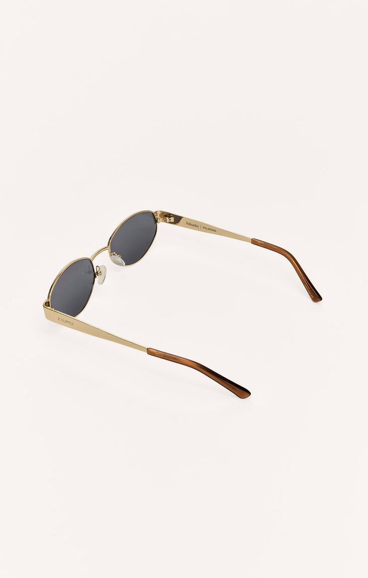 Accessories - Sunglasses Palisades Polarized Sunglasses Gold - Grey