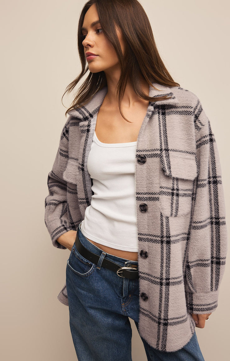 Jackets Plaid Tucker Shirt Jacket Plaid Tucker Shirt Jacket