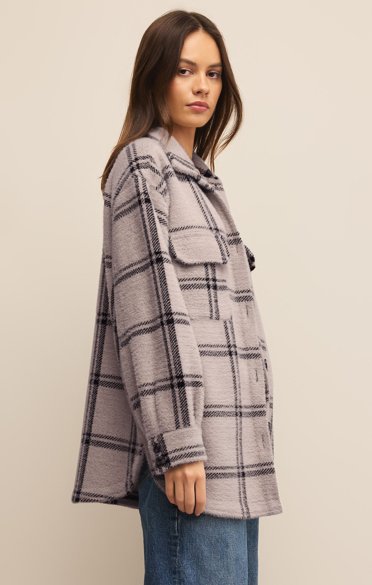 ジャケット・アウター Her lip to Checked Pattern Wool Coat Her lip to Checked Pattern Wool Coat