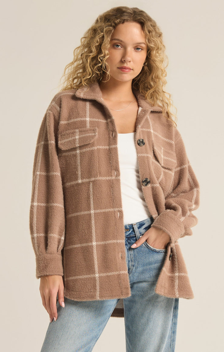 Jackets Plaid Tucker Shirt Jacket Plaid Tucker Shirt Jacket