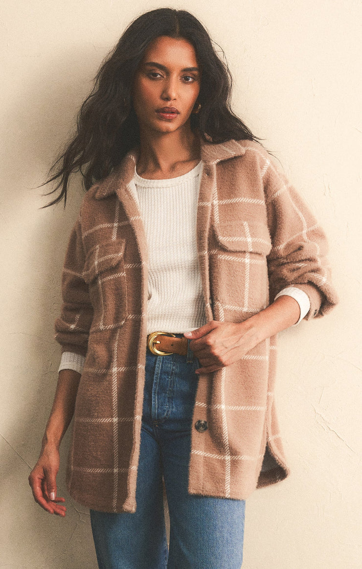 Jackets Plaid Tucker Shirt Jacket Plaid Tucker Shirt Jacket