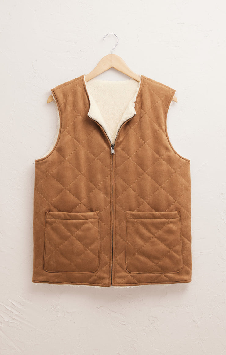 Cosmos Reversible Quilted Sherpa Vest – Z SUPPLY
