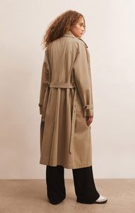 JacketsDavis Trench Coat Driftwood