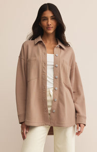 JacketsAll Day Knit Jacket Iced Coffee