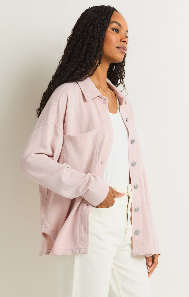 Jackets All Day Knit Jacket Rose