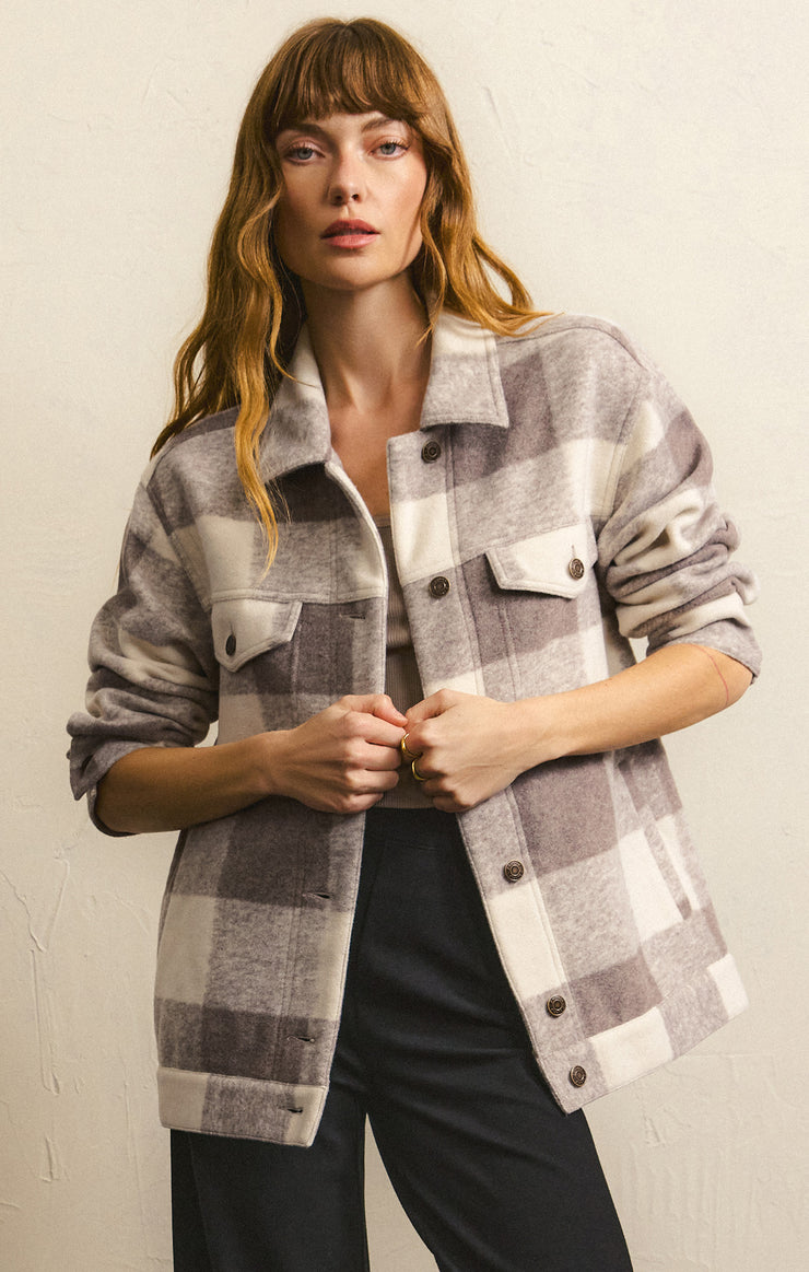 Jackets Preston Knit Plaid Jacket Preston Knit Plaid Jacket