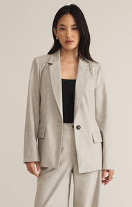 JacketsMonroe Pinstripe Blazer Sea Salt