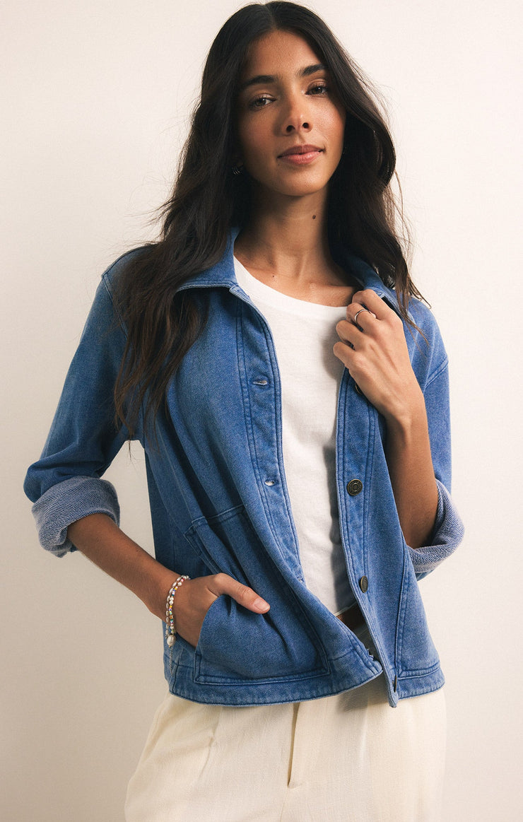 Jackets Bel Air Knit Denim Jacket Bel Air Knit Denim Jacket