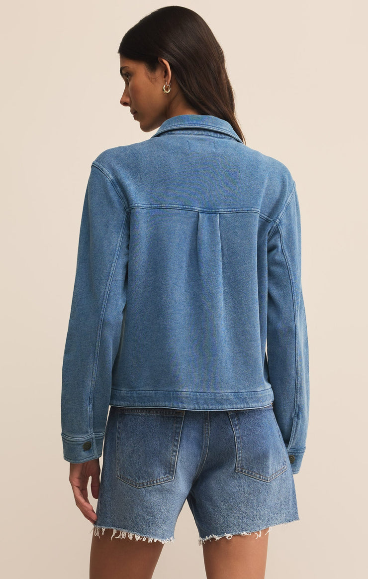 Jackets Bel Air Knit Denim Jacket Bel Air Knit Denim Jacket