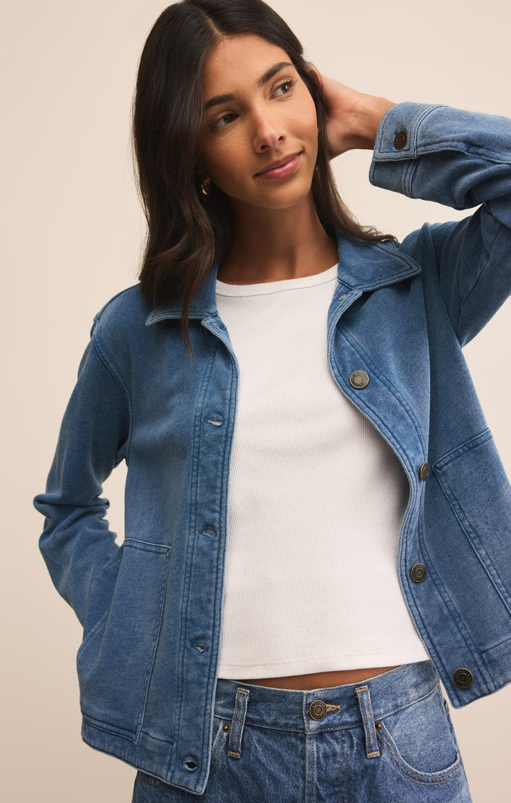 Jackets Bel Air Knit Denim Jacket Bel Air Knit Denim Jacket