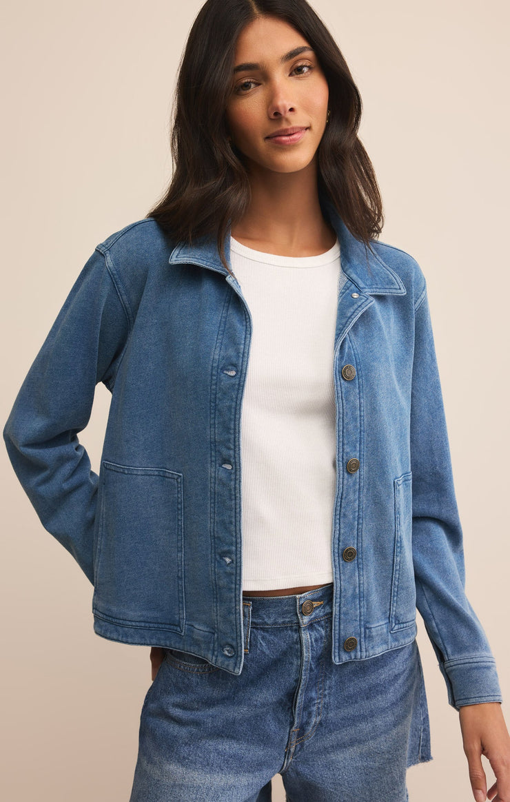 Jackets Bel Air Knit Denim Jacket Bel Air Knit Denim Jacket