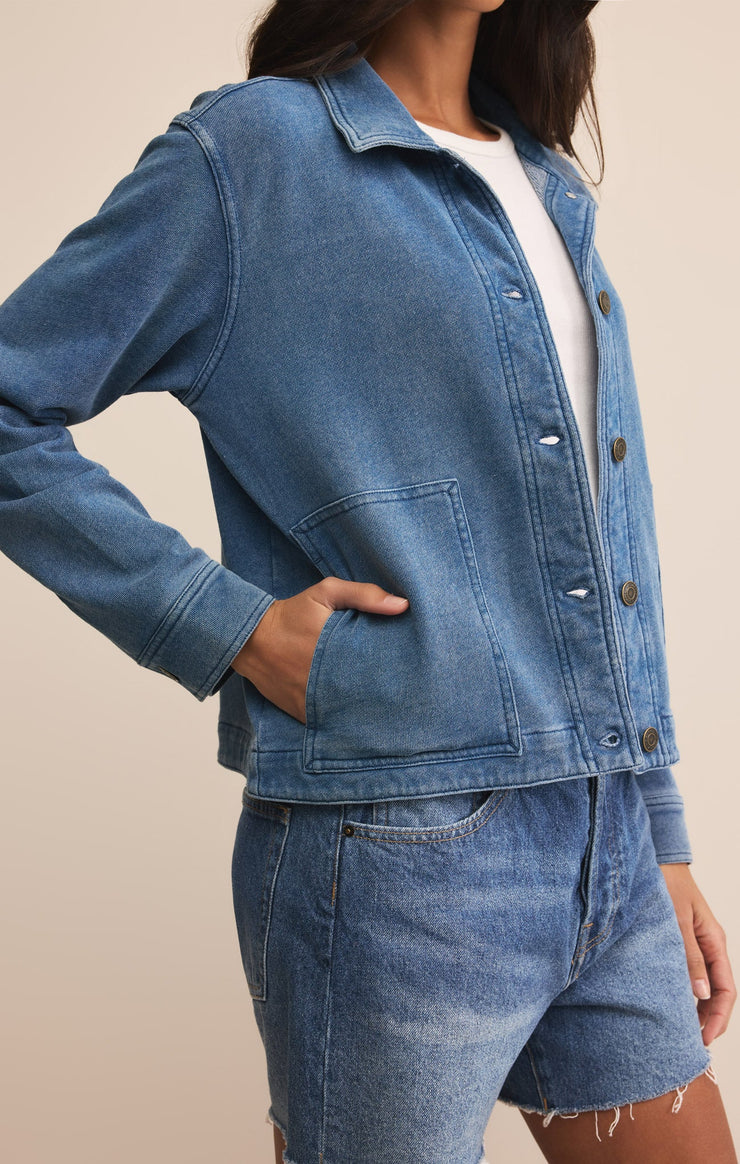 Jackets Bel Air Knit Denim Jacket Bel Air Knit Denim Jacket