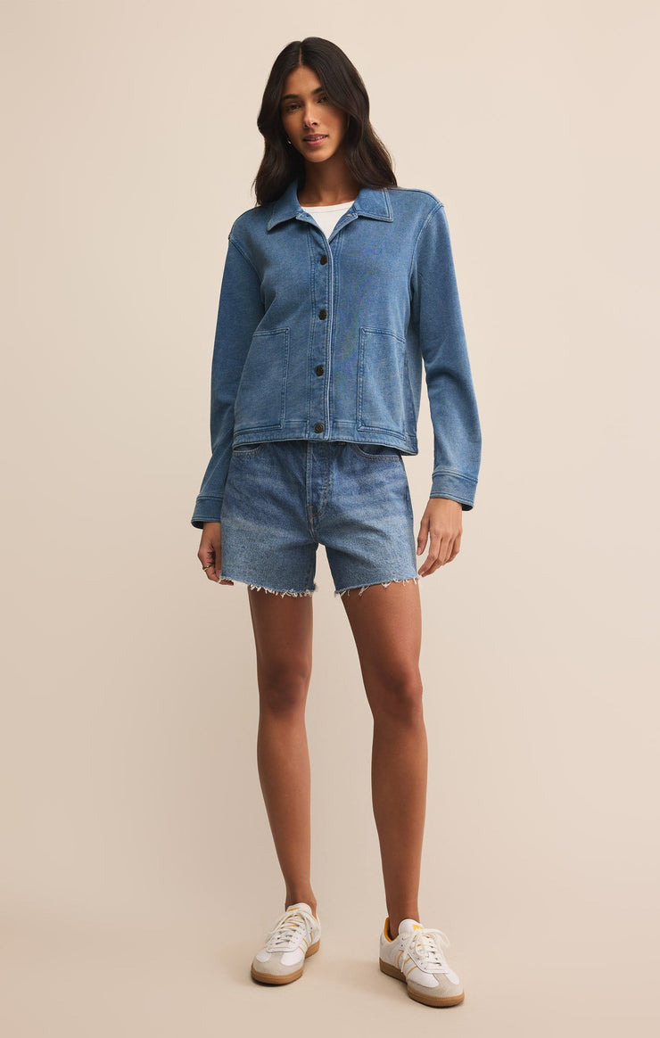 Jackets Bel Air Knit Denim Jacket Bel Air Knit Denim Jacket
